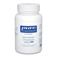 Глюкозамин и хондроитин PURE ENCAPSULATIONS Glucosamin+Chondr.+MSM Kapseln 60 шт Pro medico